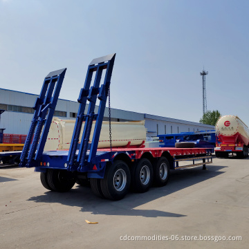 High Quality New Low Bed Semi Trailer for Sale